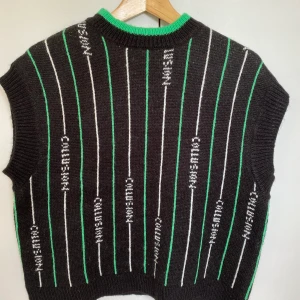 Stickad väst - Sjukt cool stickad väst från collusion