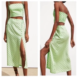 Långkjol - Prickig långkjol från Zara, aldrig använd