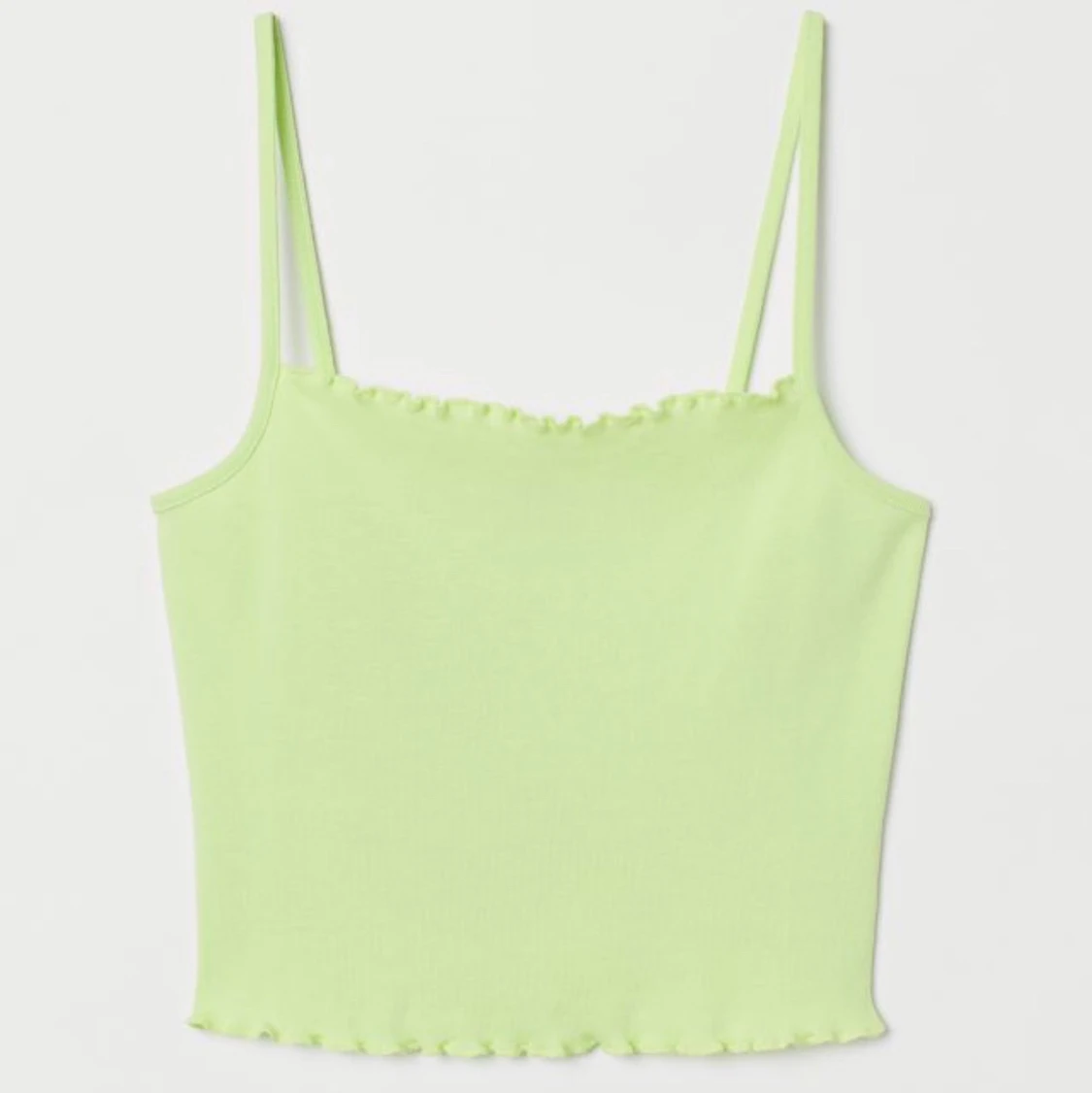Neon grön topp från hm