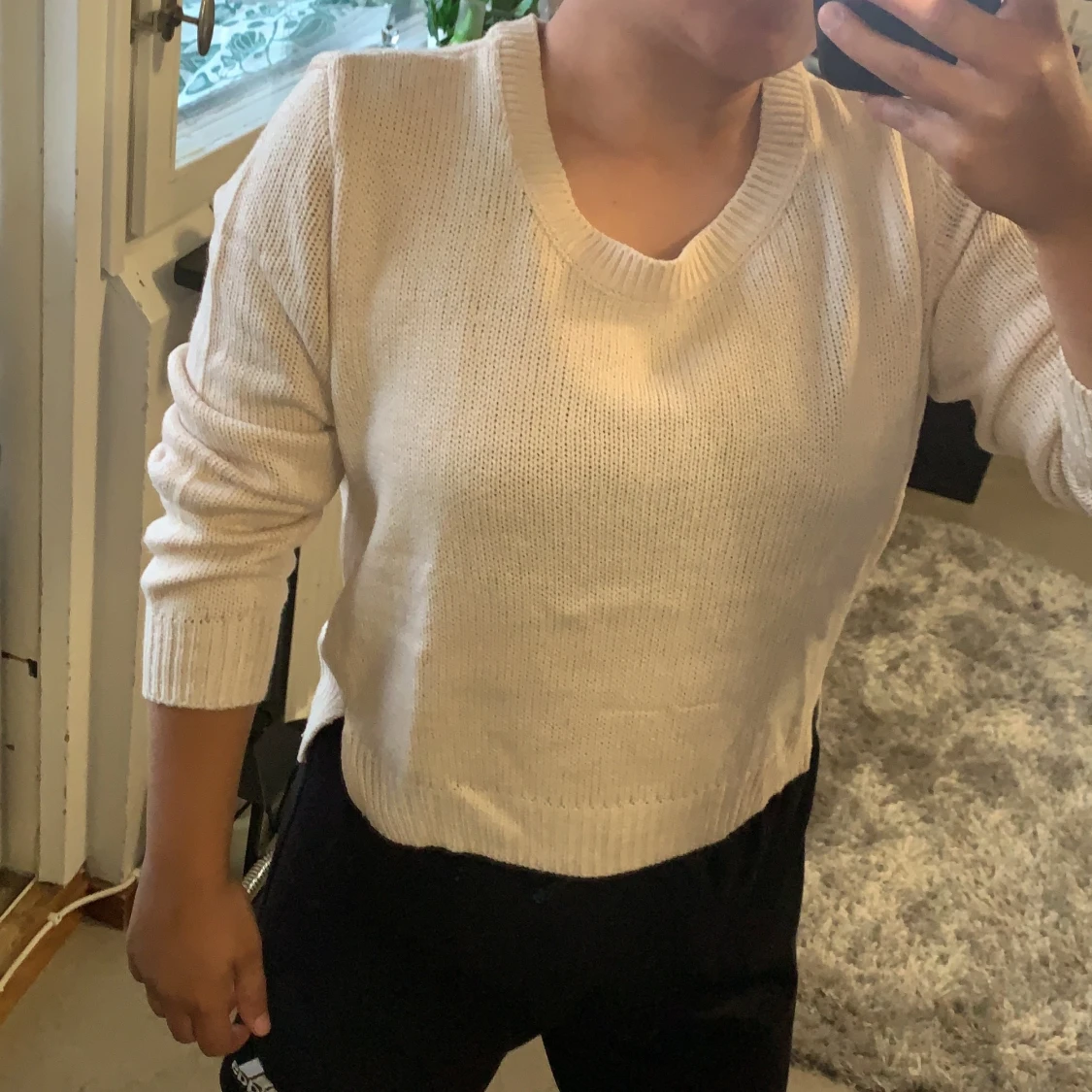 Stickad tröja från H&M