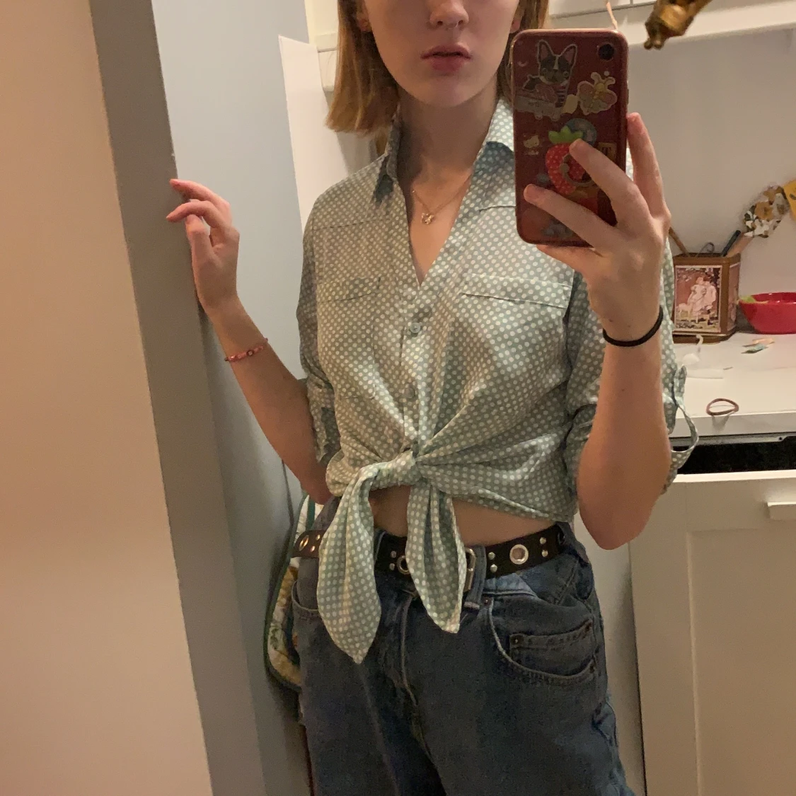 Prickig skjorta  - 90