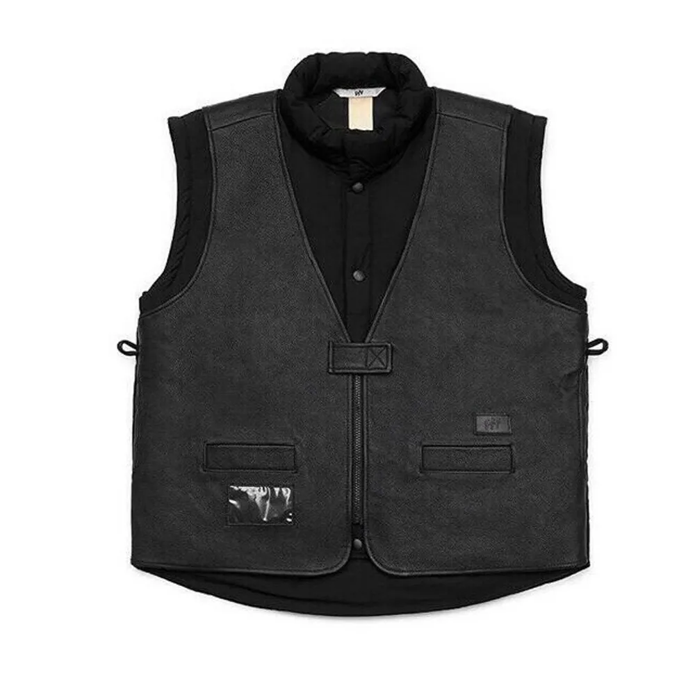 Etytys Aria Leather vest Jacket Size M