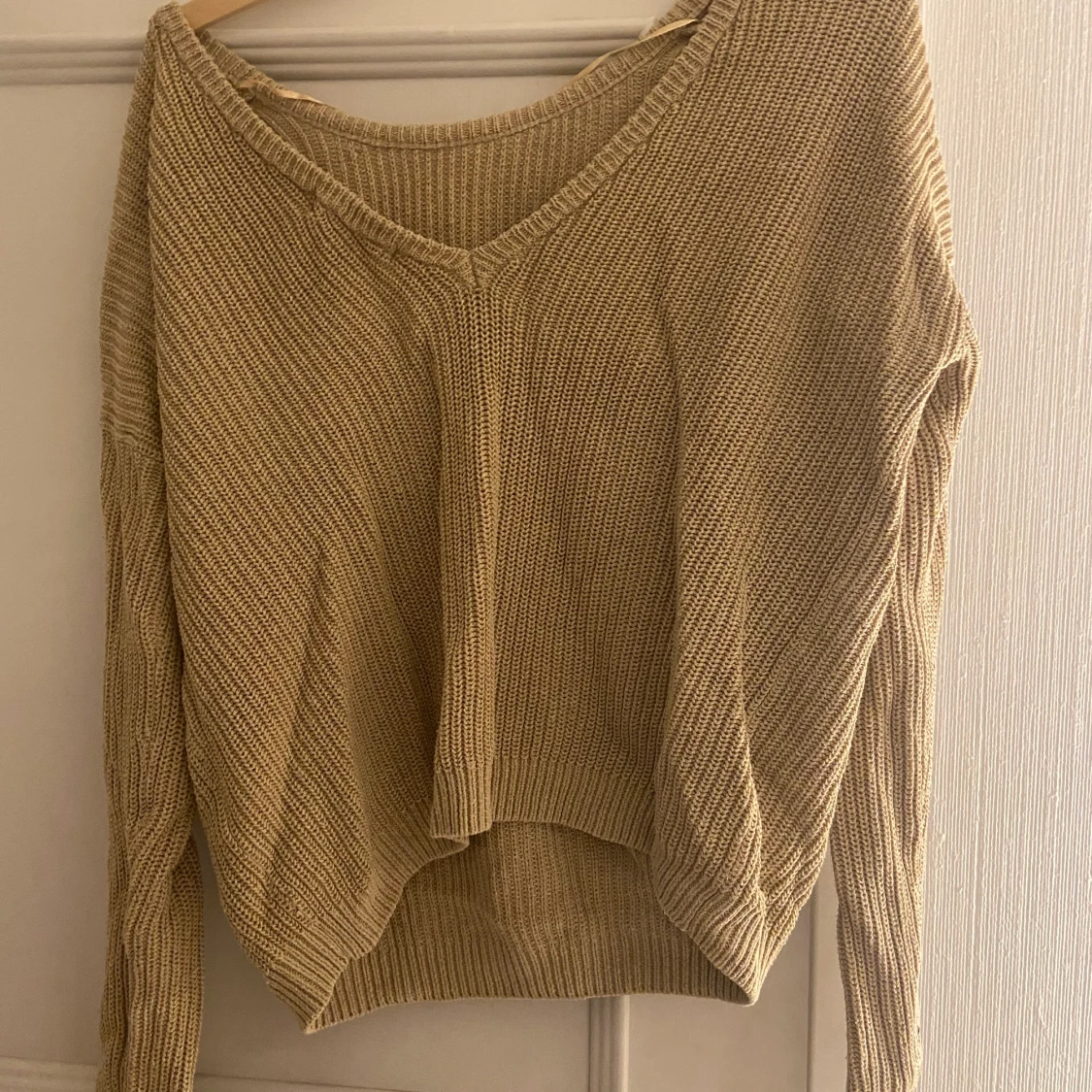 Beige/Brun stickad tröja från NAKD - 90