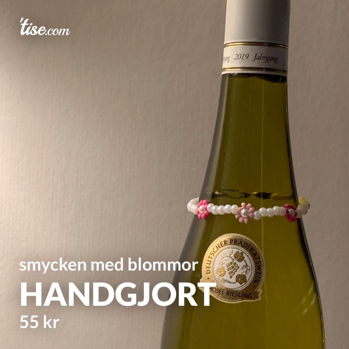 handgjorda smycken med blommor