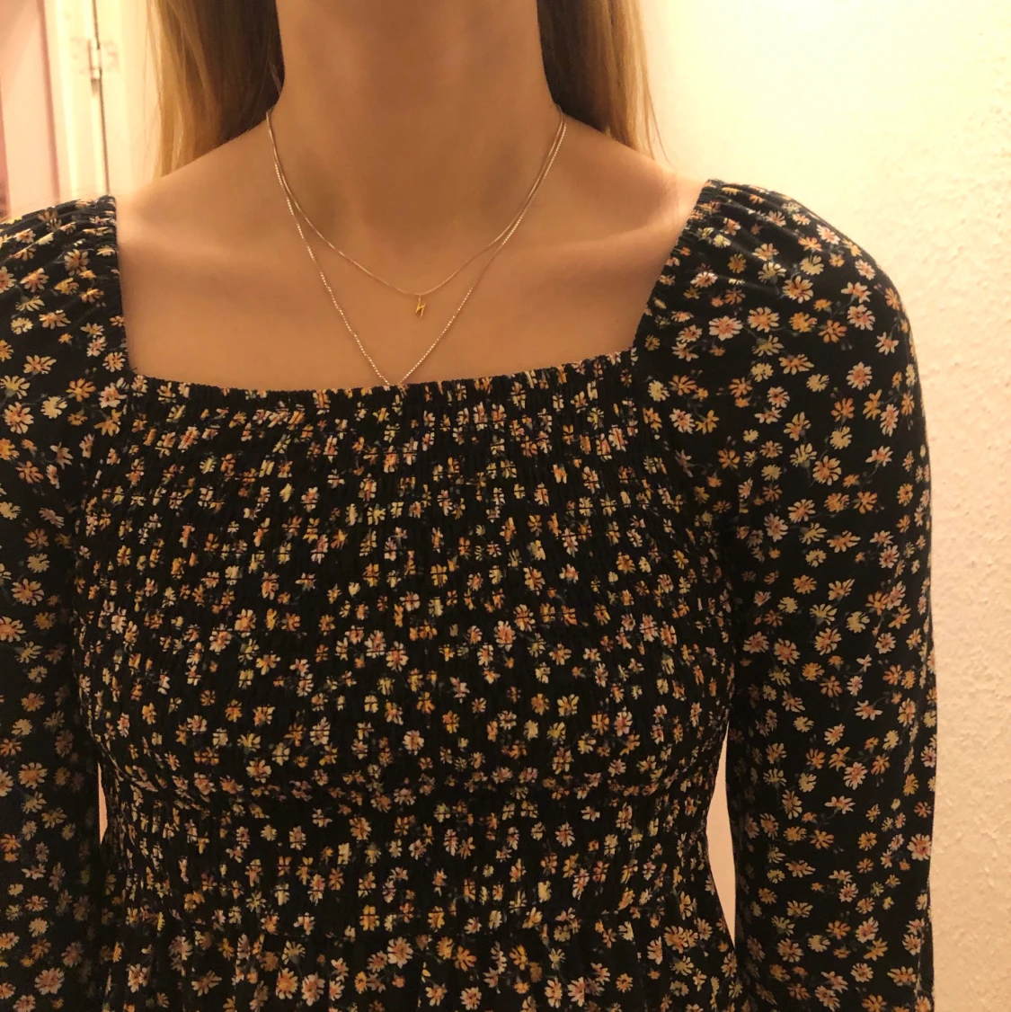 Långärmad klänning  - 90