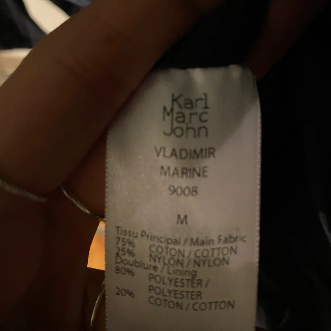 Karl Mark John navy jacket  - 90