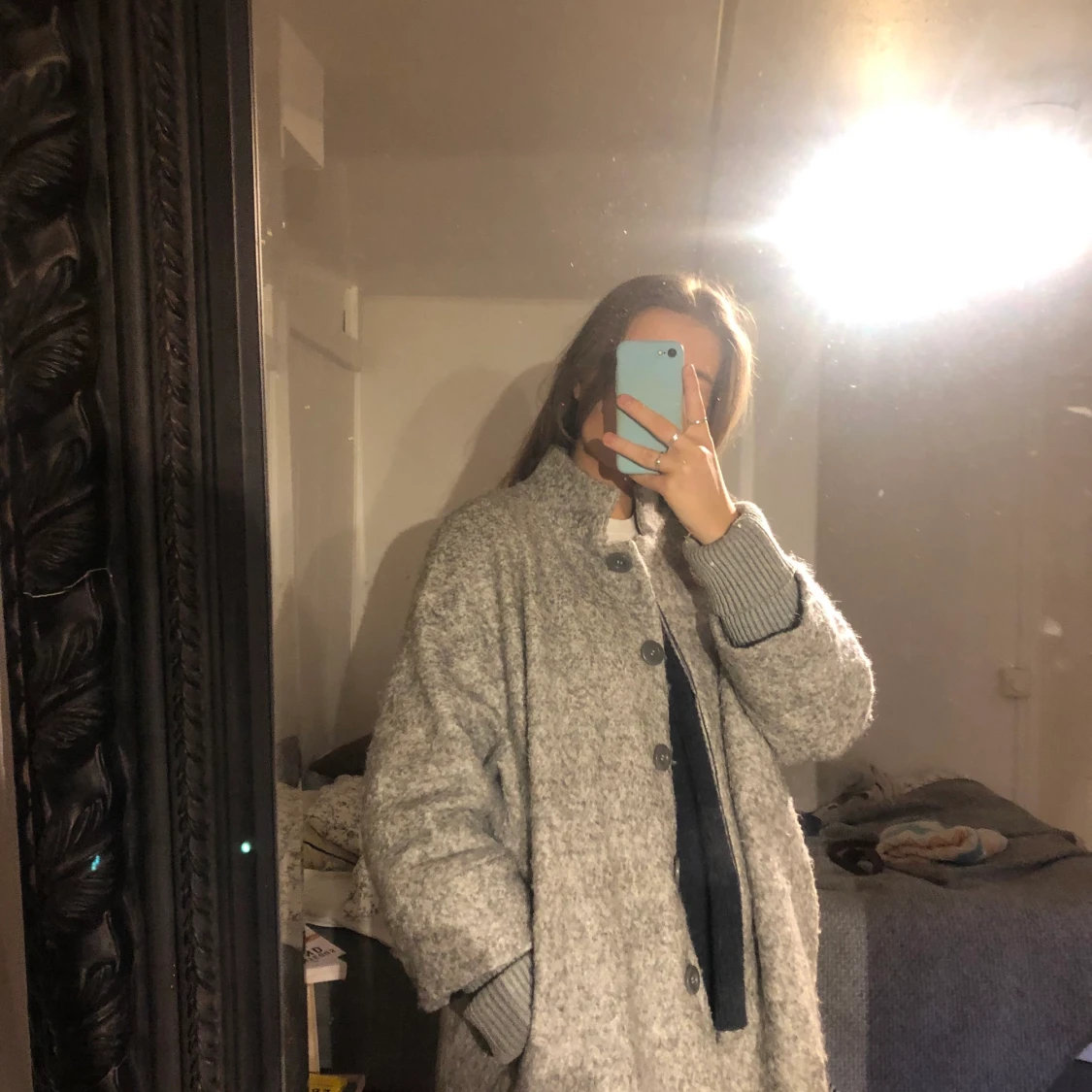 Stor o mysig höst/vår kappa