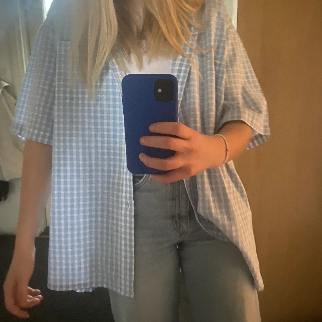 Oversized skjorta  - 90