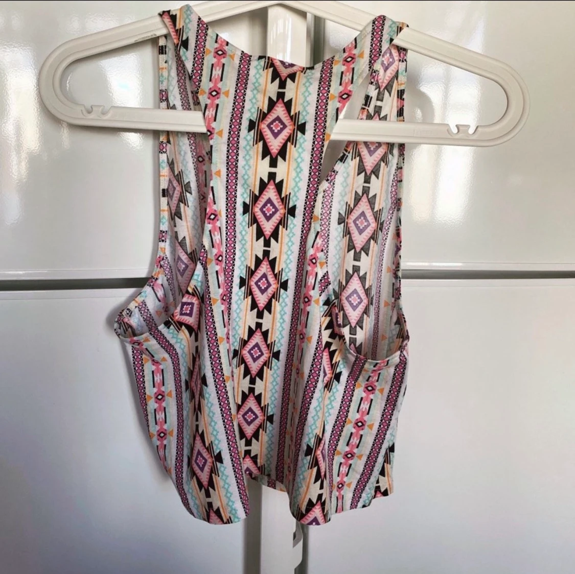 Mönstrat linne hm - 90