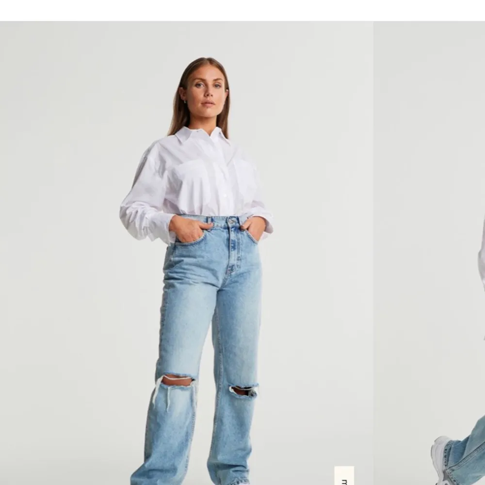 Dessa jeans från Maja x Gina tricot strl 40 nya. Jeans & Byxor.
