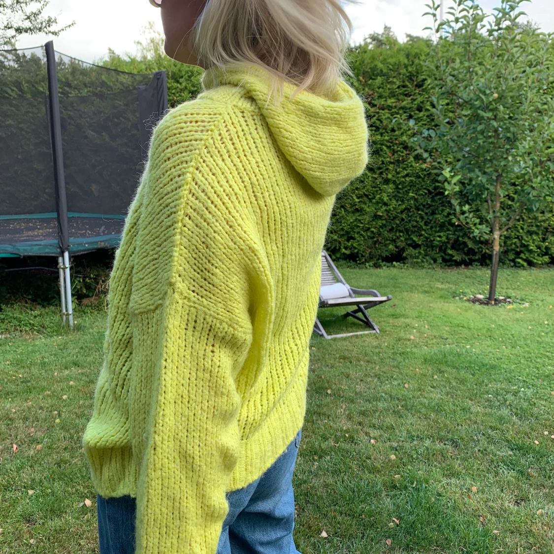 Stickad hoodie! - 91