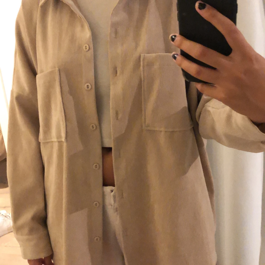 Beige skjorta - 91