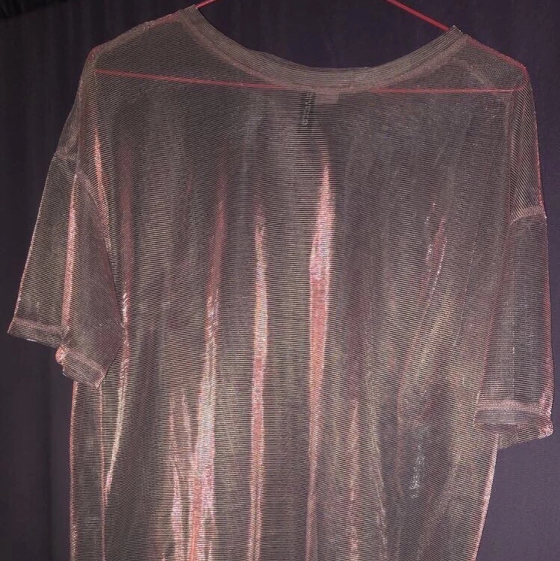 Rosa Genomskillnig tröja  - 90