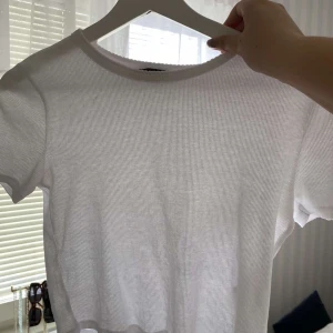 Söt kort t-shirt - Säljer min fina croppad tisha från zara, köpt förra året men inte använd många ggr, därför säljer jag❤️❤️
