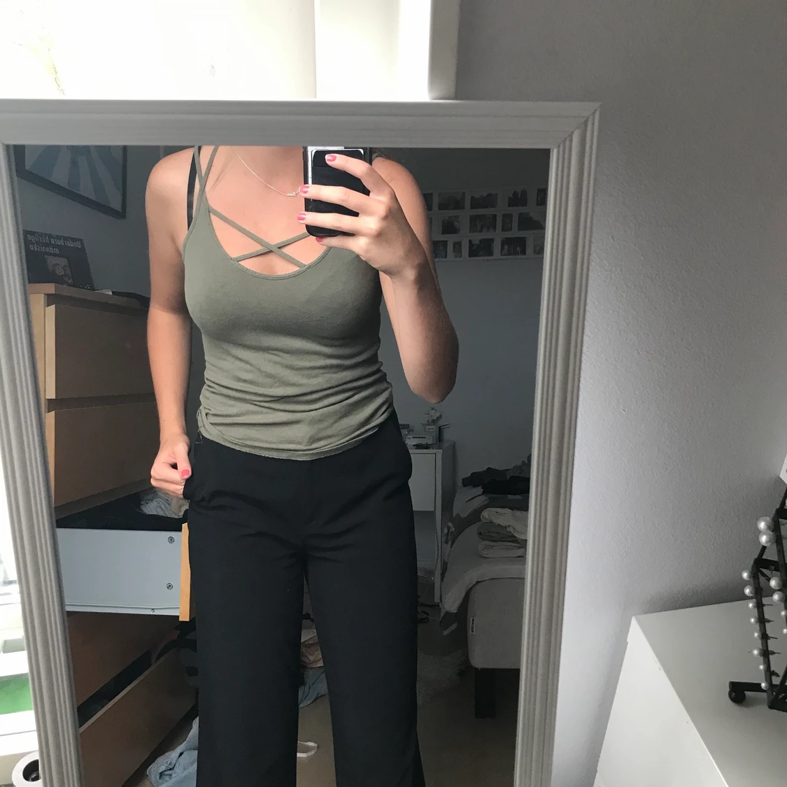 Super fin grön topp 