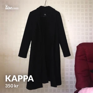 Svart kappa från Zara storlek S - Har använt den 2 gånger. Den passar till allt och säljer de för de är inte min stil, köpte den för 700kr, den som köper står för frakten ❤️❤️ betalning via swish 