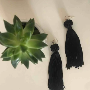  - Frakt inräknat i priset! Örhängen med tofsar, aldrig använda! 