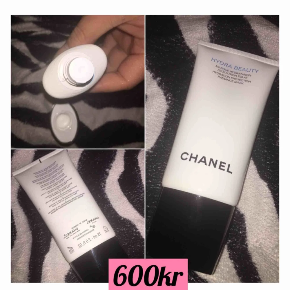 Chanel Hydra Beauty  Ansiktsmask oöppnad 💎 Köpt för 899kr ✅ Frakt ingår i priset 📦. Övrigt.