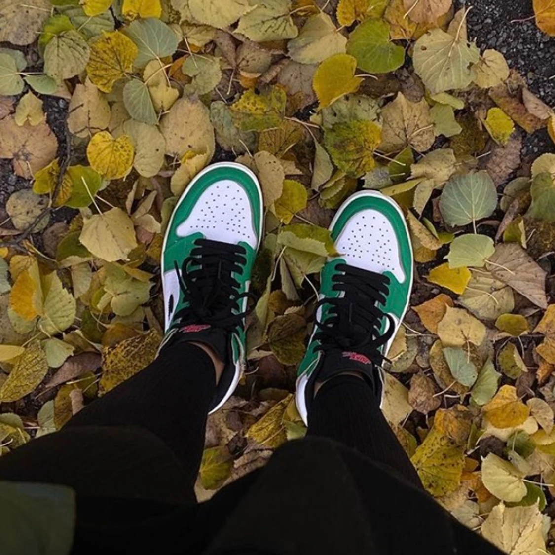 Jordan 1 lucky green  - 91