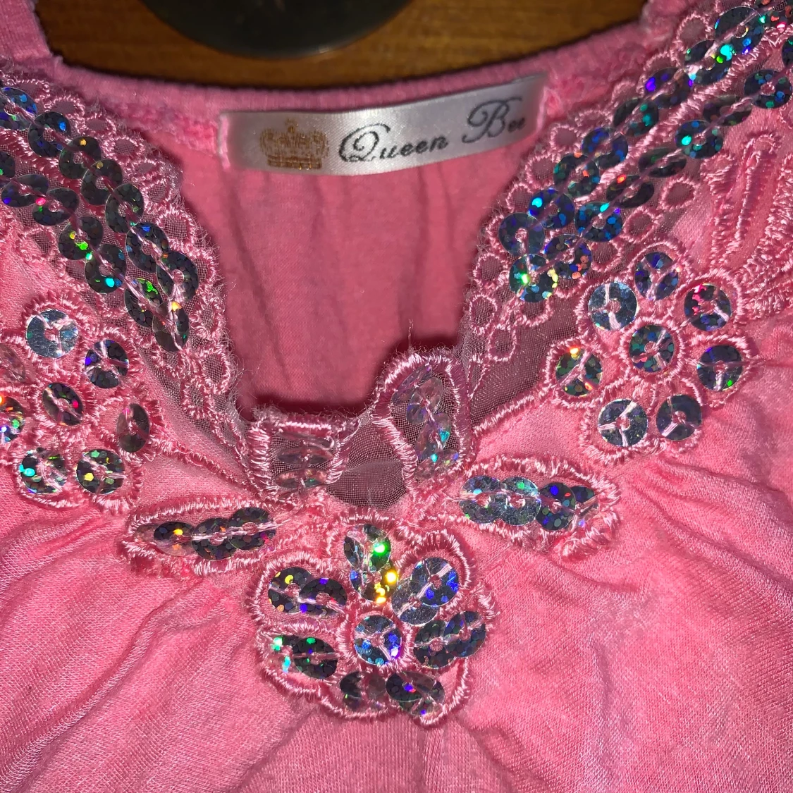 Butterfly y2k sequin top - 91