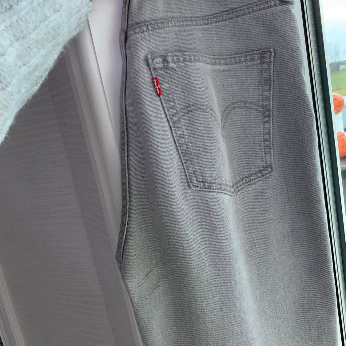 Levi’s ribcage straight ankle jeans (grey) - 91