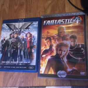 2 St Marvel filmer X-men & Fantastic 4  - Två marvel filmer i gott skick, kan fraktas:) Båda för 20kr+ frakt och 10kr styck + Frakt