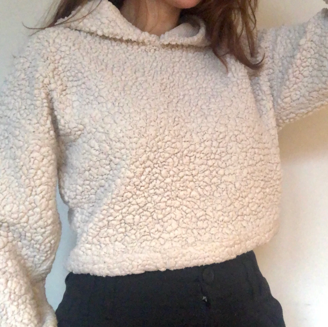 Mysig teddyhoodie - 90