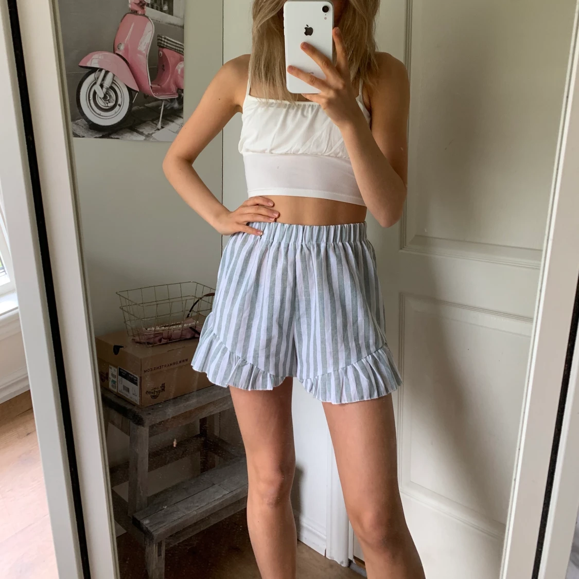 Sötaste shortsen i xs 🤍🤍 - 90