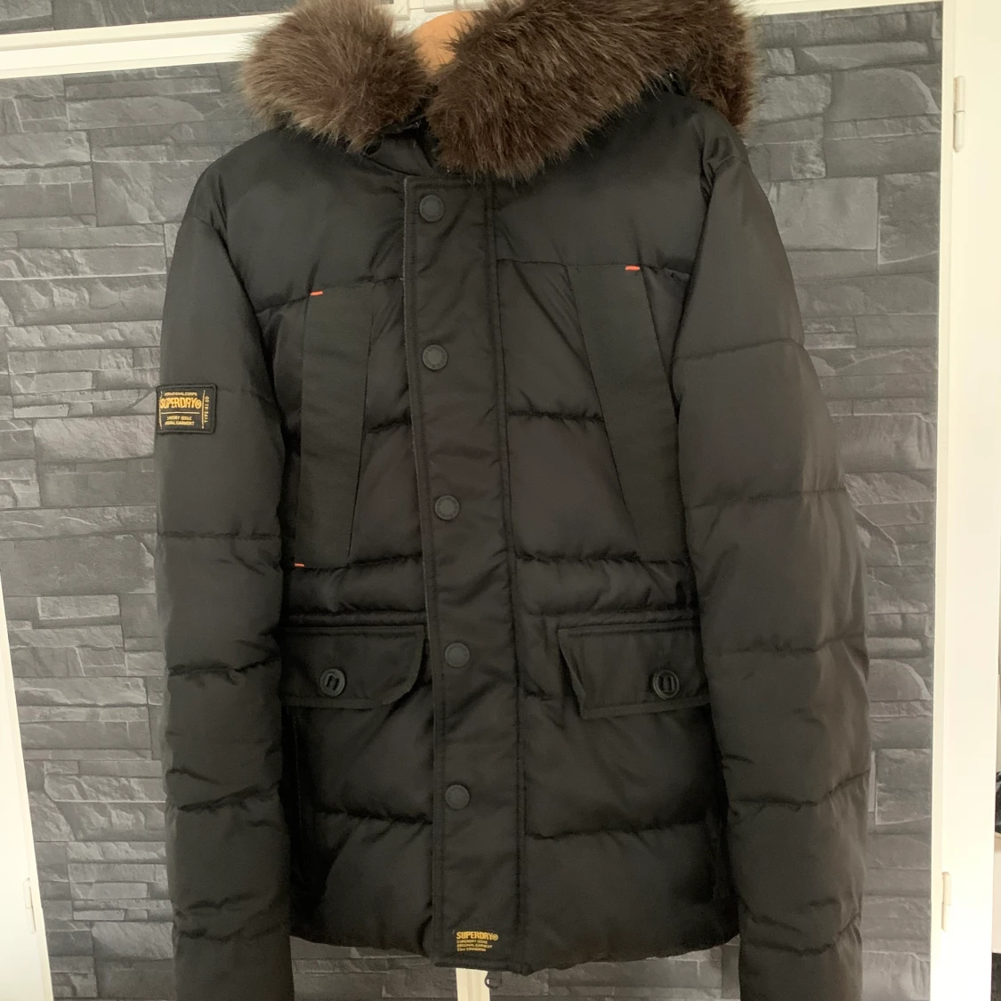 Super dry vinterjacka