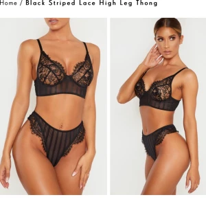 Trosor med hög midja - Helt oanvända skitsnygga trosor från pretty little things. Storkek S men passar även XS.💖💕