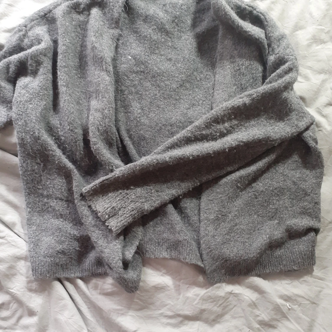 Mysig grå kofta!