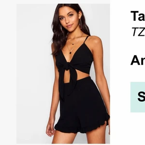 2 Delars-set - Två delar set. Svart storlek 38 funkar större och mindre! 