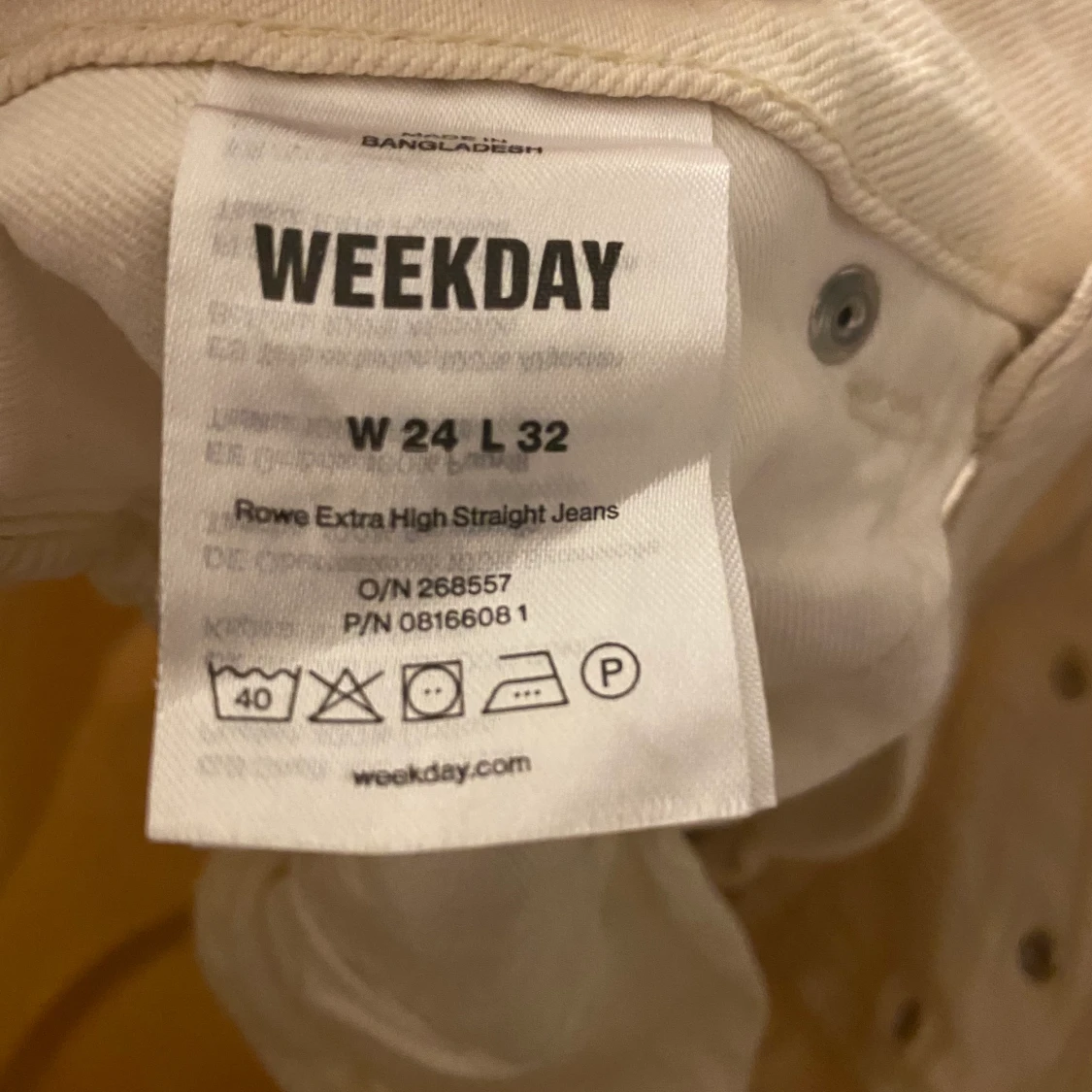 Beiga raka jeans  - 91