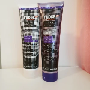 - Passa på!! Helt nya FUDGE schampoo och balsam för endast 165kr TILSAMMANS! Perfekt för oss blondisar som vill ha en kallare ton! Nypris 119kr/st. 165kr för båda+frakt