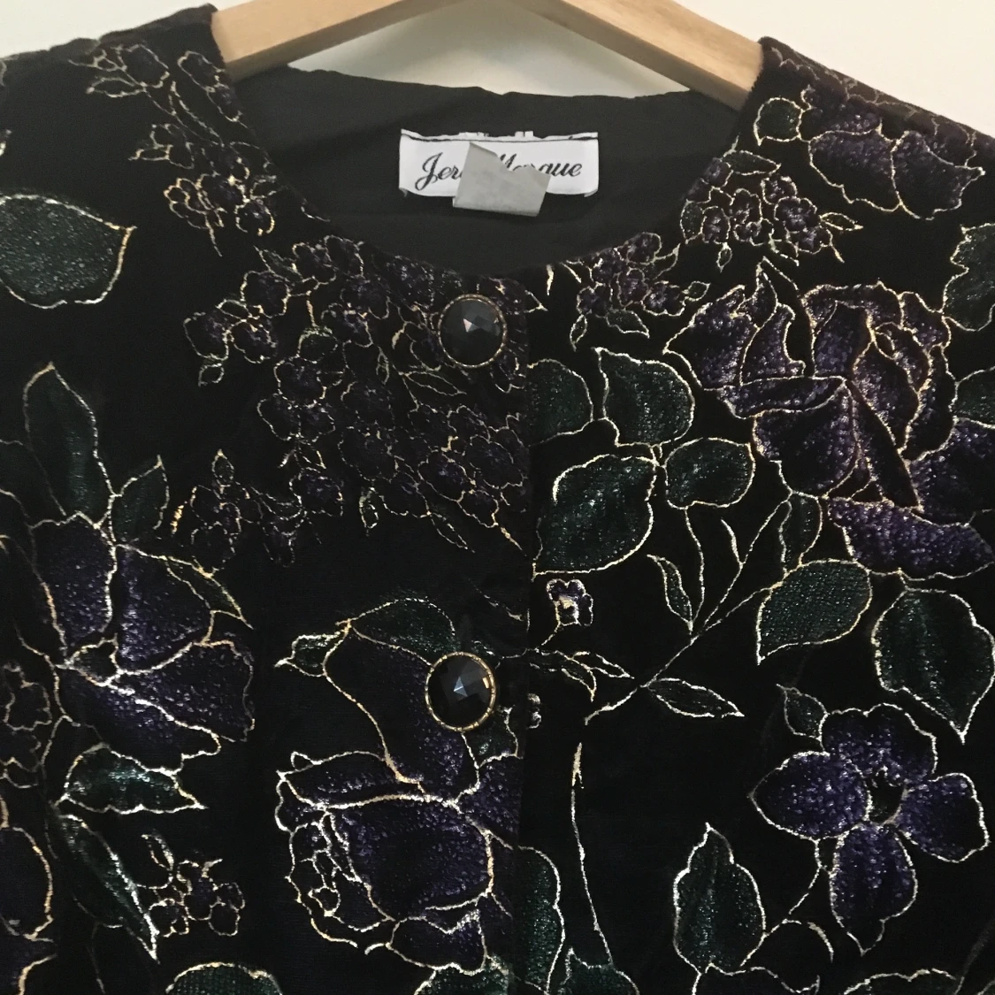 Mönstrad jacka vintage - 90