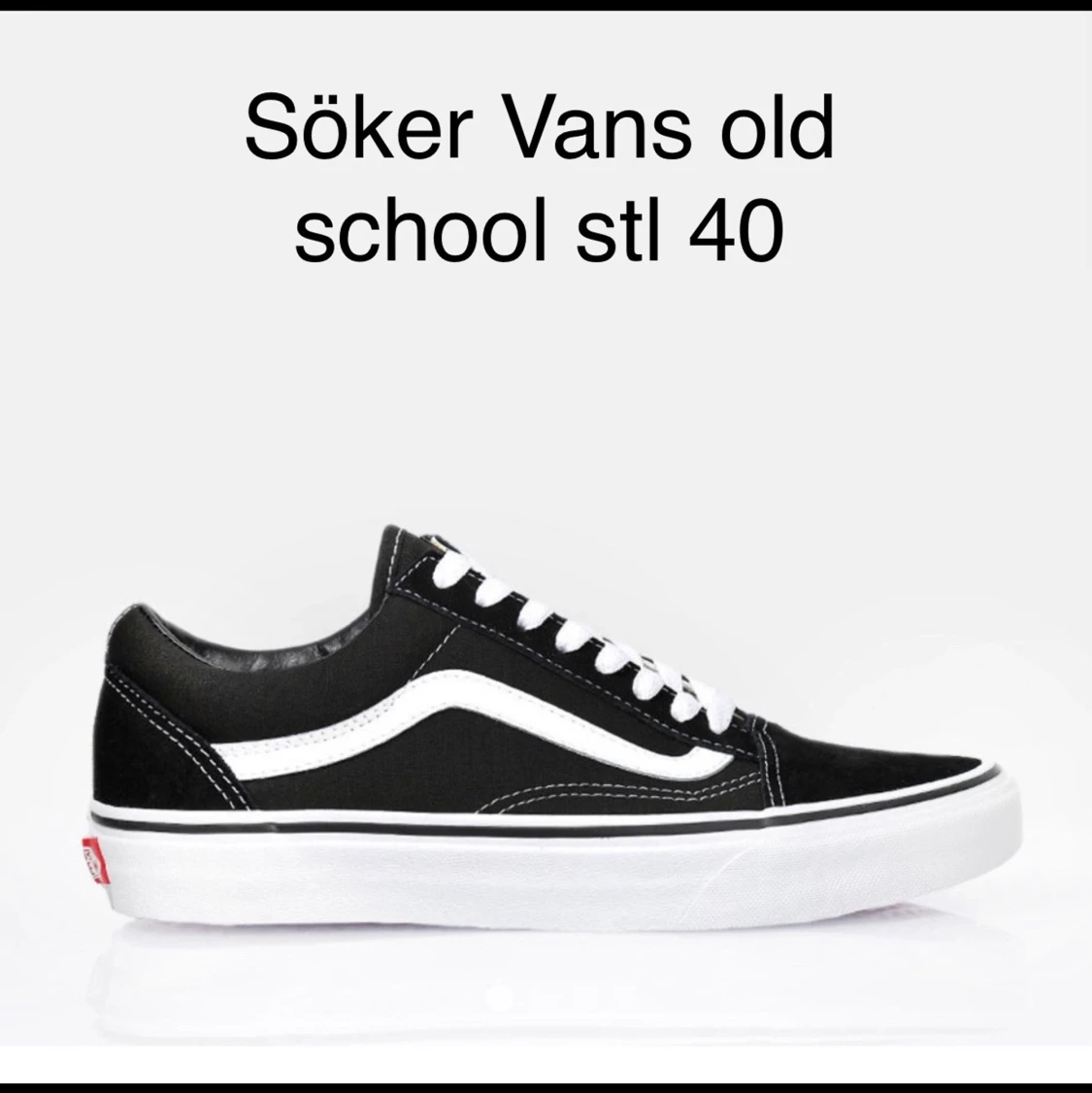 Söker Vans 