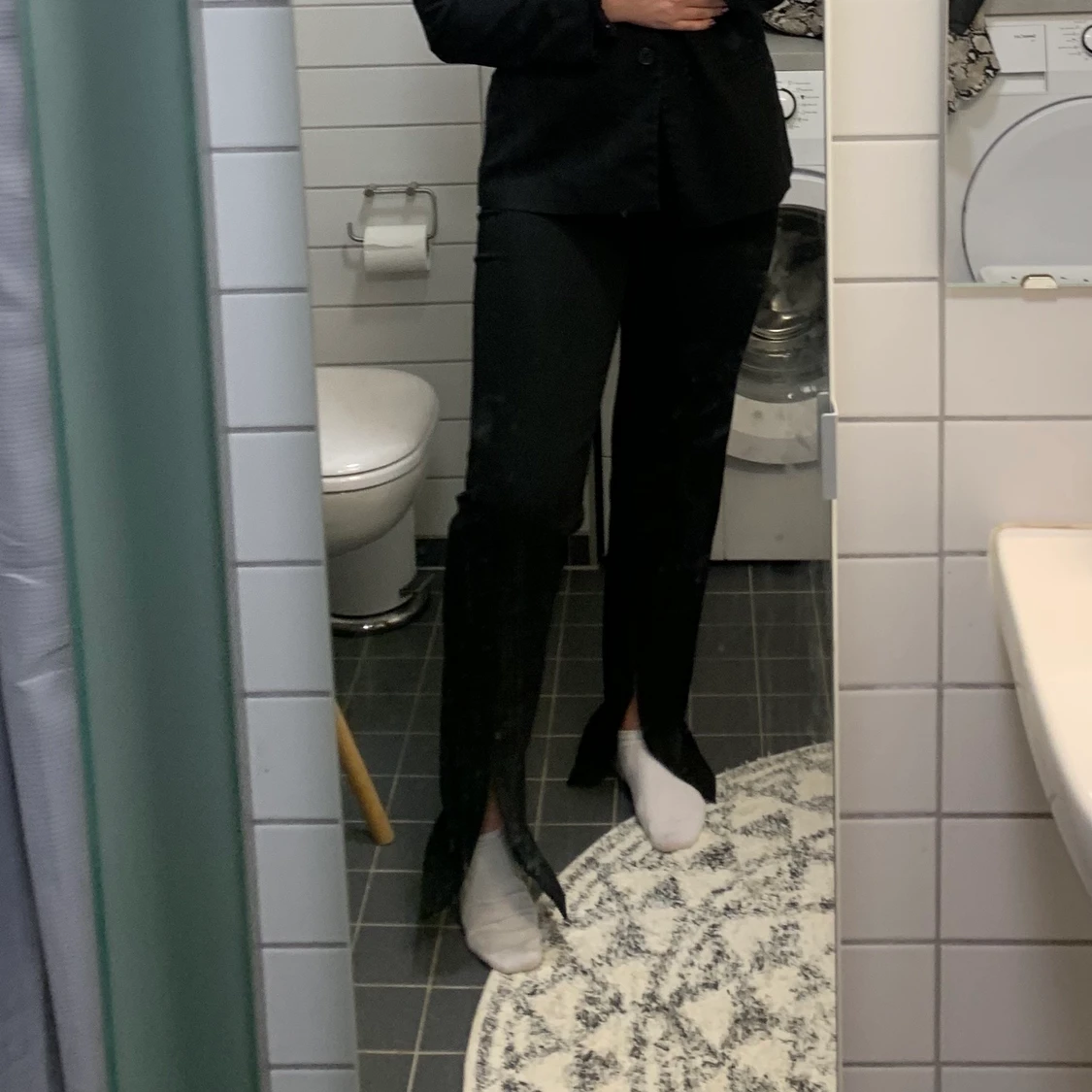 Snygga kostymbyxor med slits från Zara - 90