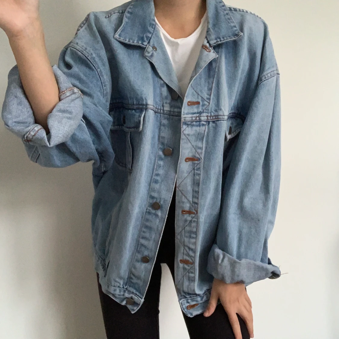 Oversized jeansjacka XL - 90