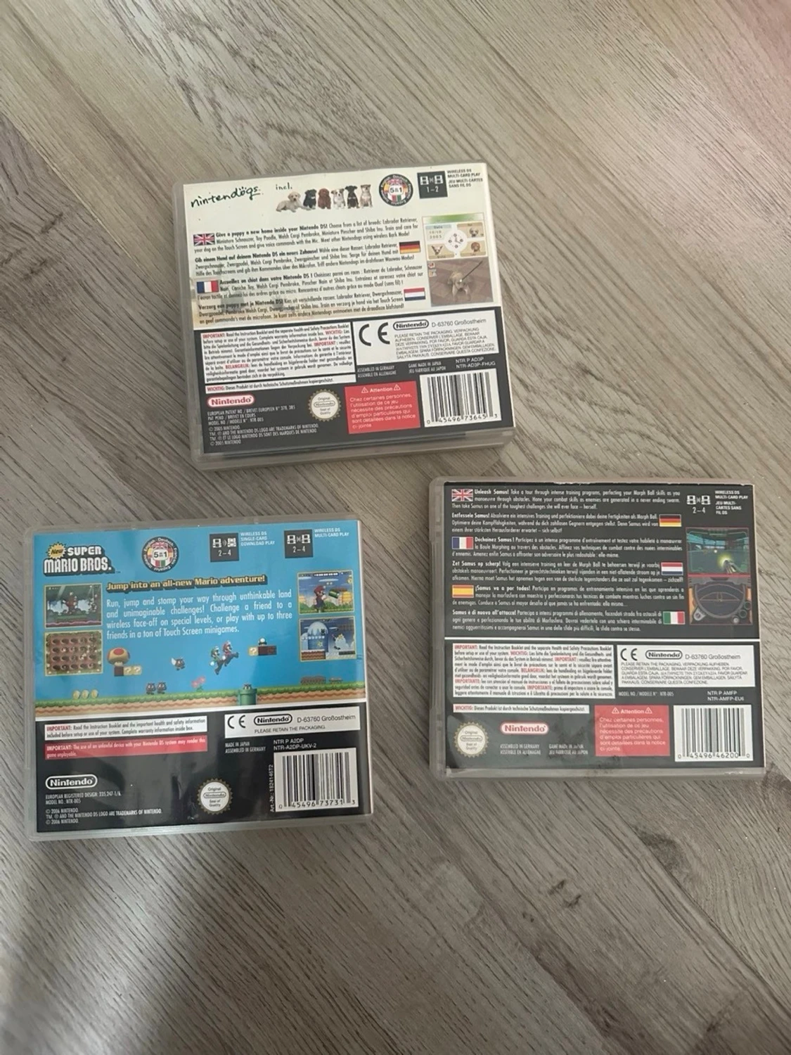 Nintendo DS silver med laddare - 3