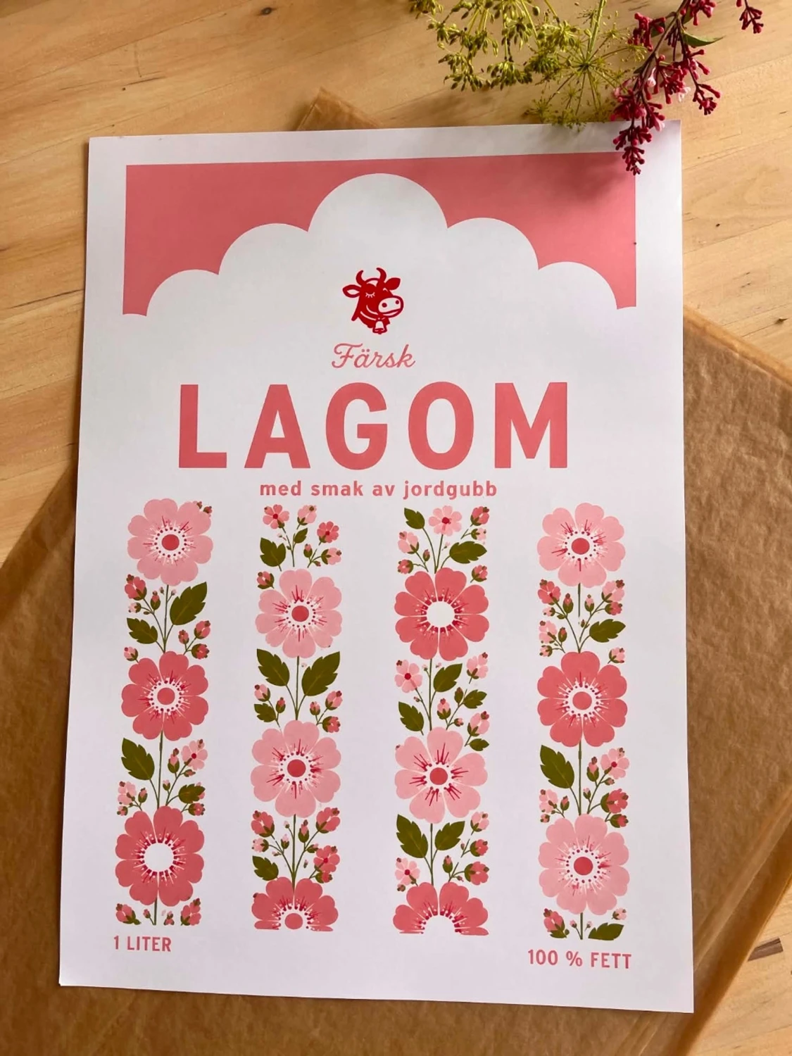 Poster A3 Lagom