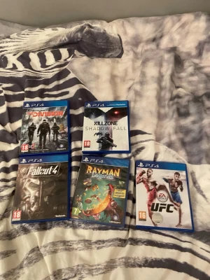 Tv spel PlayStation - Hej! Säljer 5 stycken tv spel som aldrig har testats, ett av de är oöppnat. Är gjorda för playstation