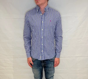 Morris Shirt Checked Men's - Herrskjorta från Morris i rutigt mönster, 100% bomull, begagnad i mycket gott skick.