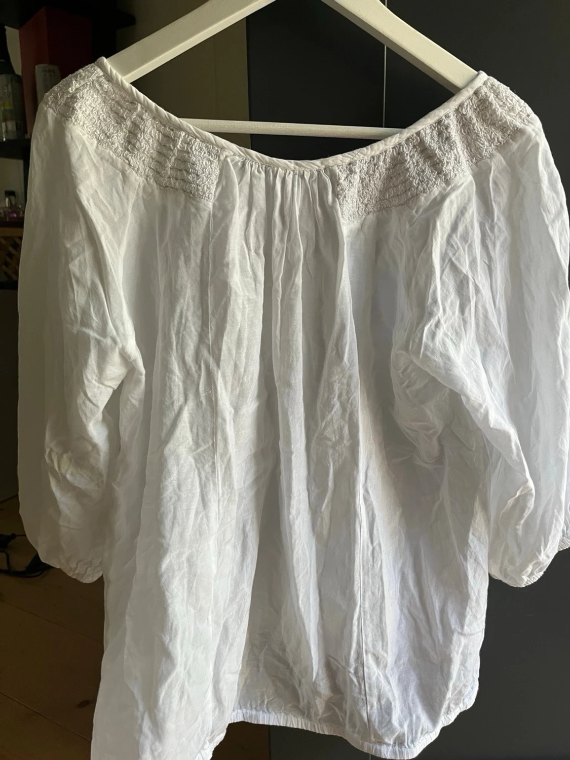 Vit blus - 4