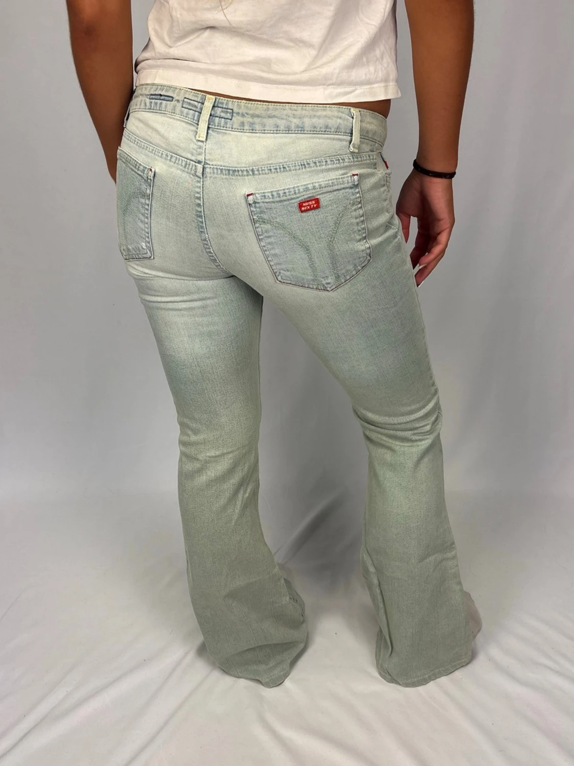 Lågmidjade jeans - 2