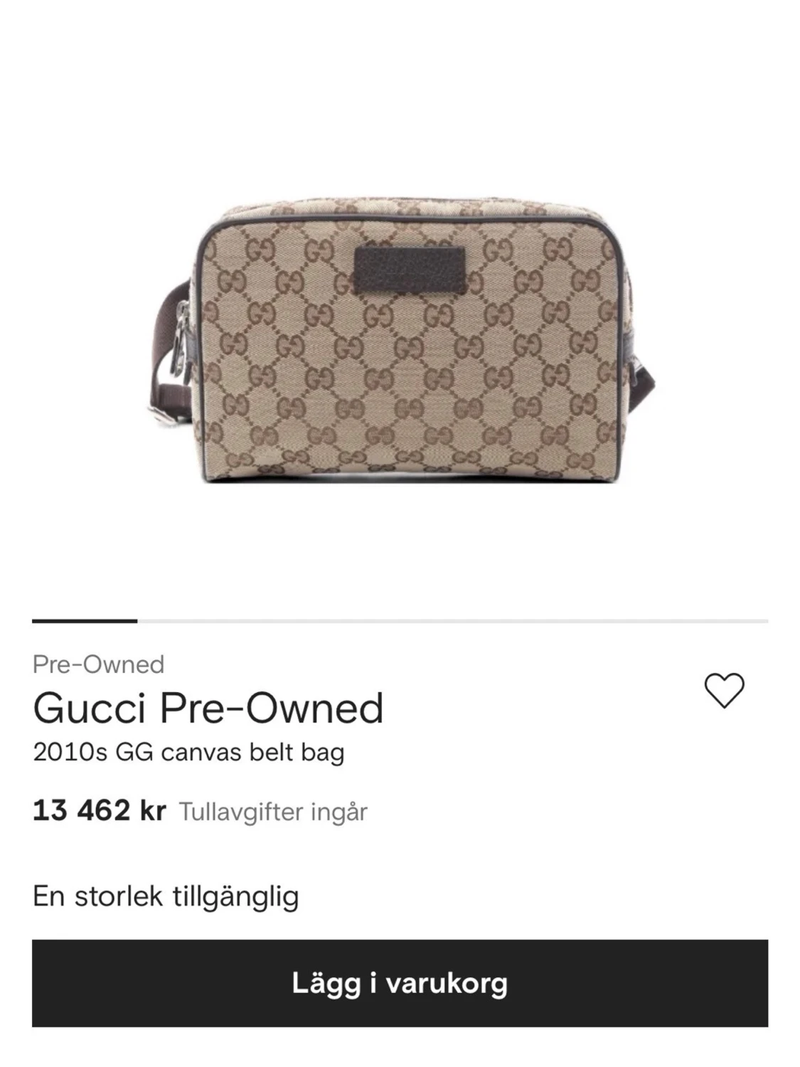 Äkta Gucci väska  - 2