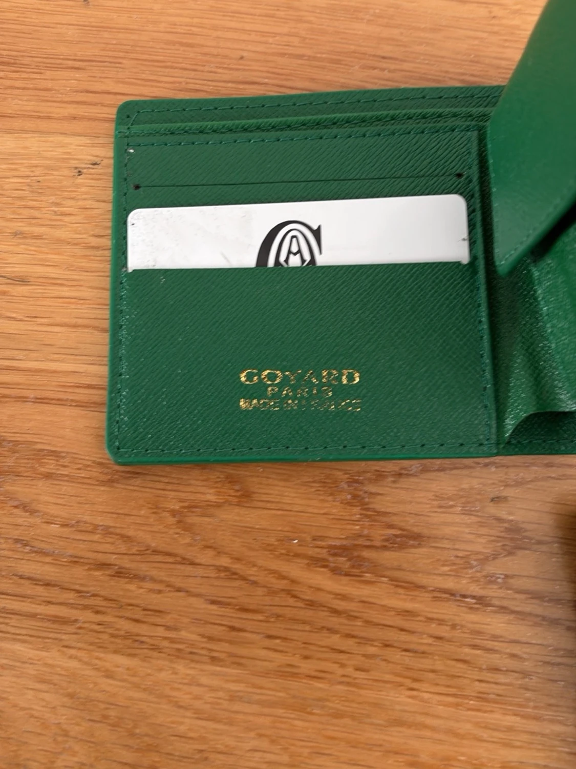 Grön plånbok  - 4