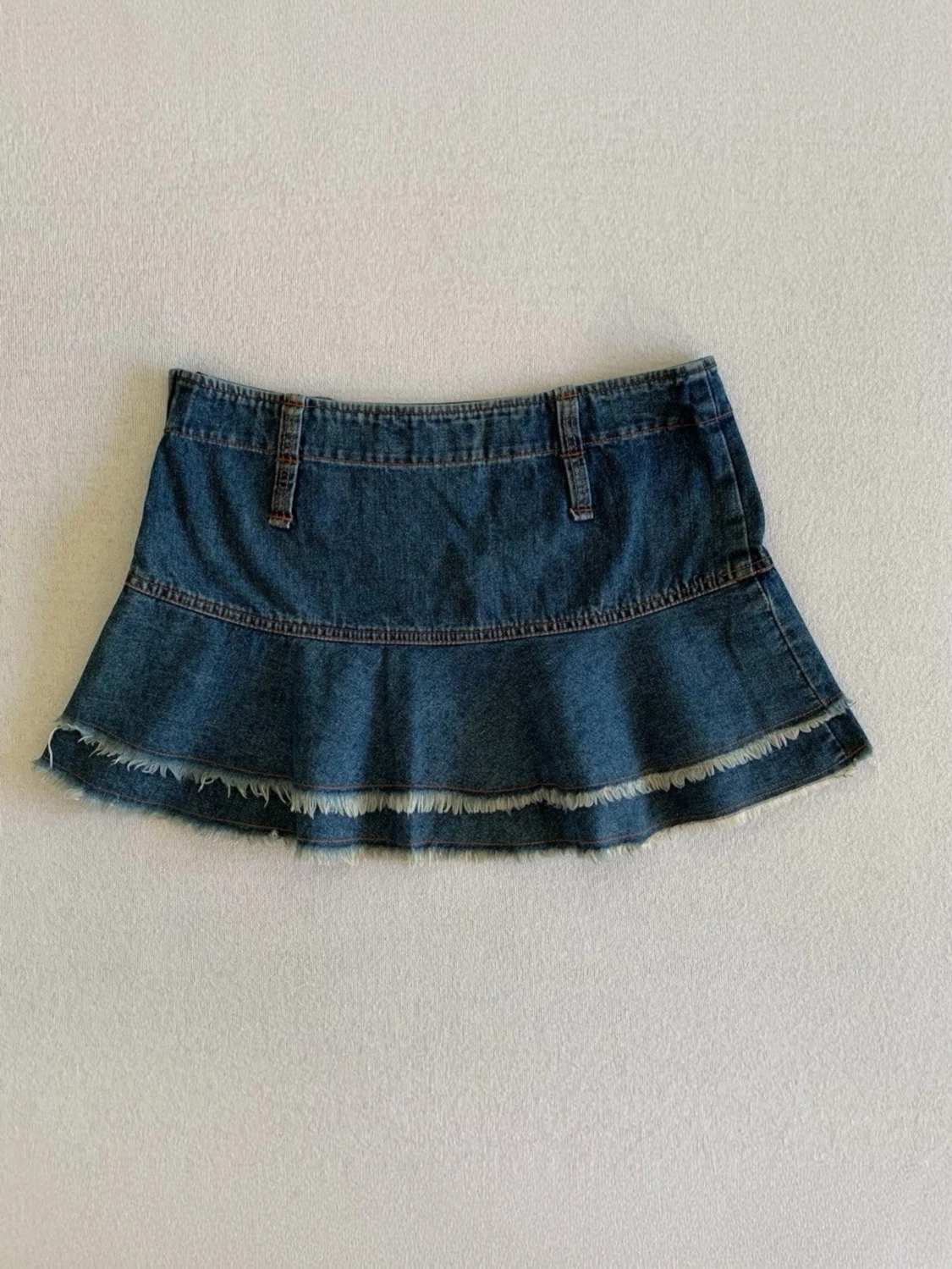 Blå jeanskjol från Seed Jeans
