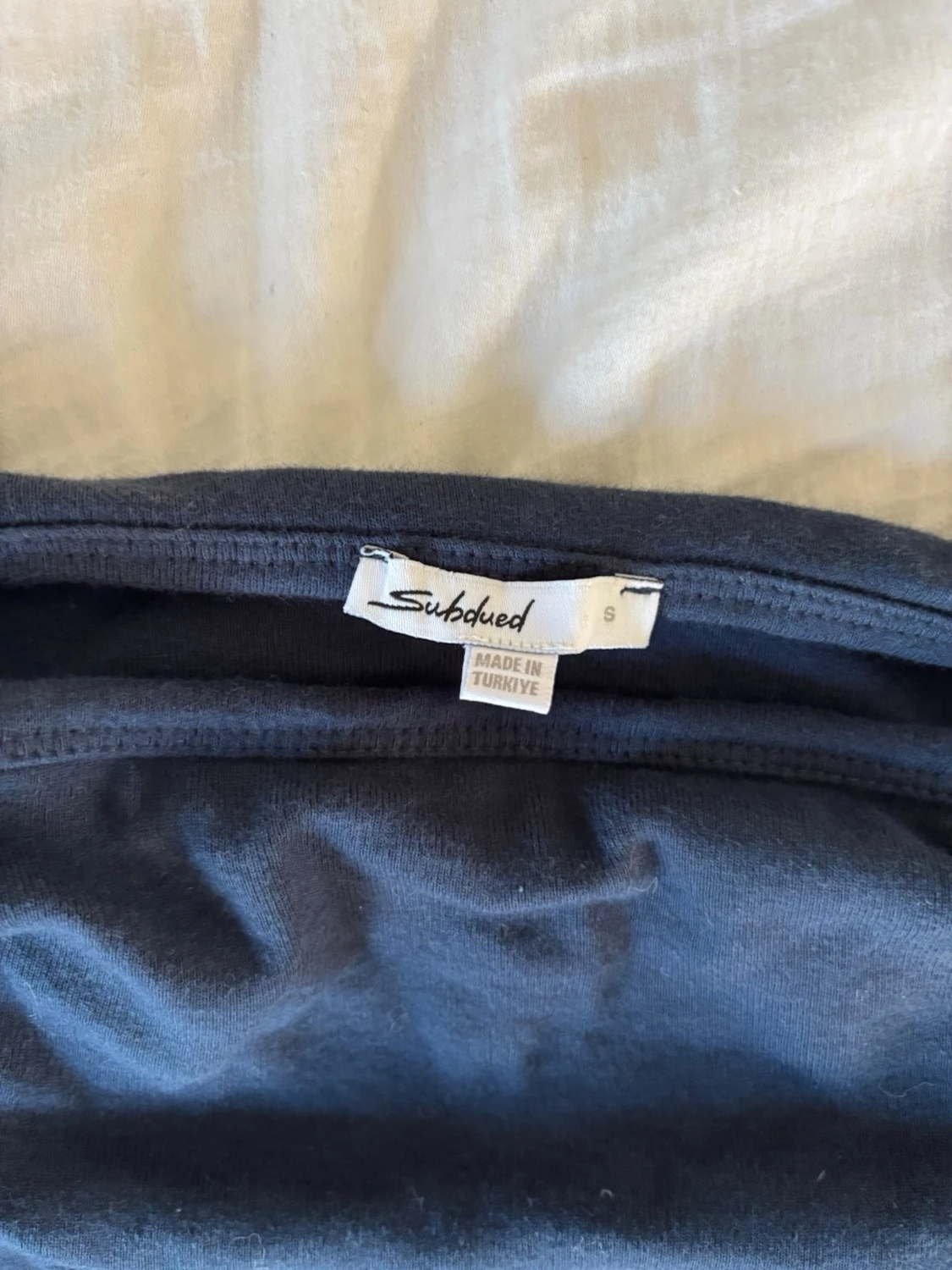 Mörkblå bandeau topp från Subdued - 1