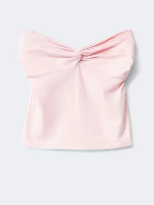 Ljusrosa Bandeu topp - En fin bandeu topp som inte kom till mycket användning. Nästan helt nytt skick då den användes 1 göng