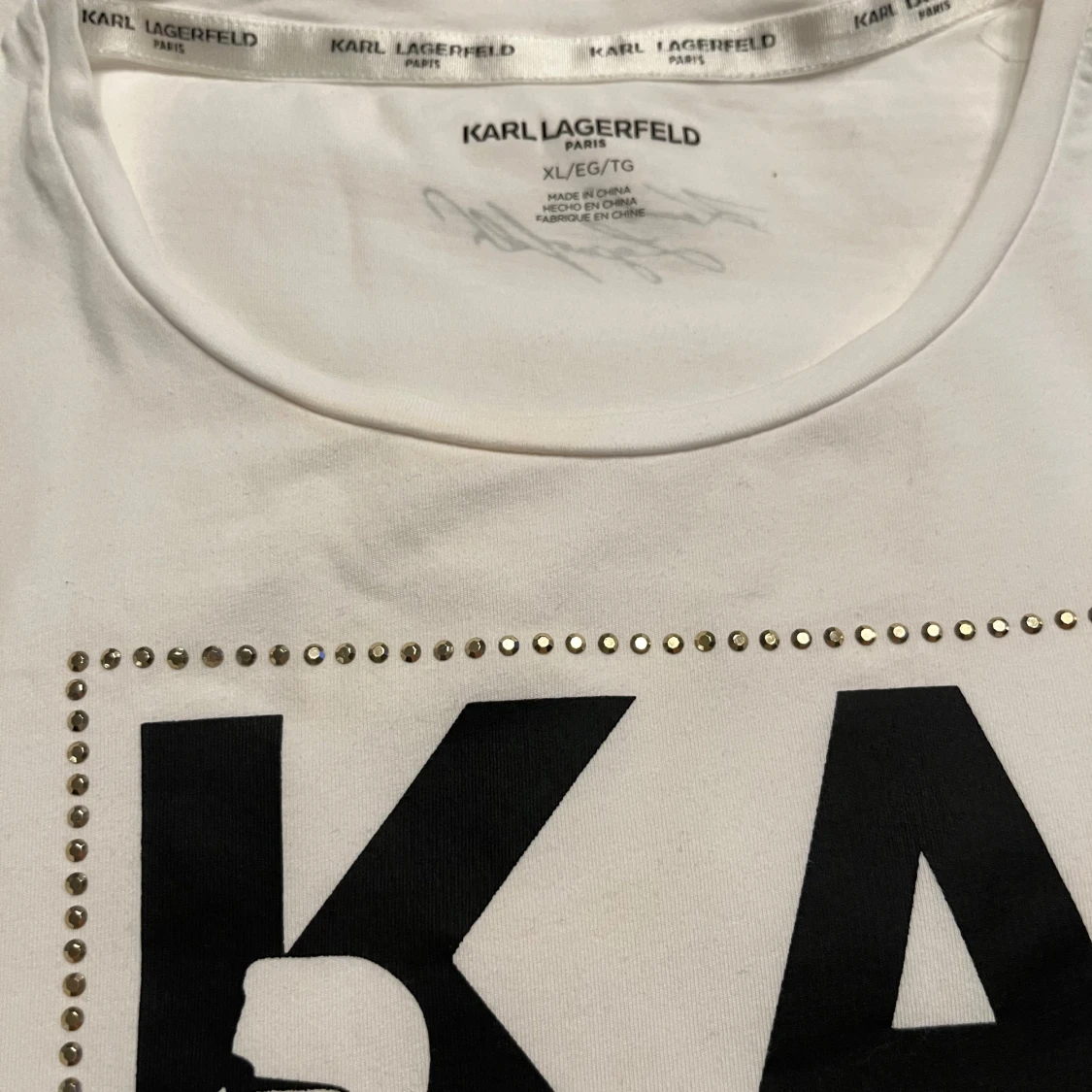 Karl Lagerfeld T-shirt Vit - 91